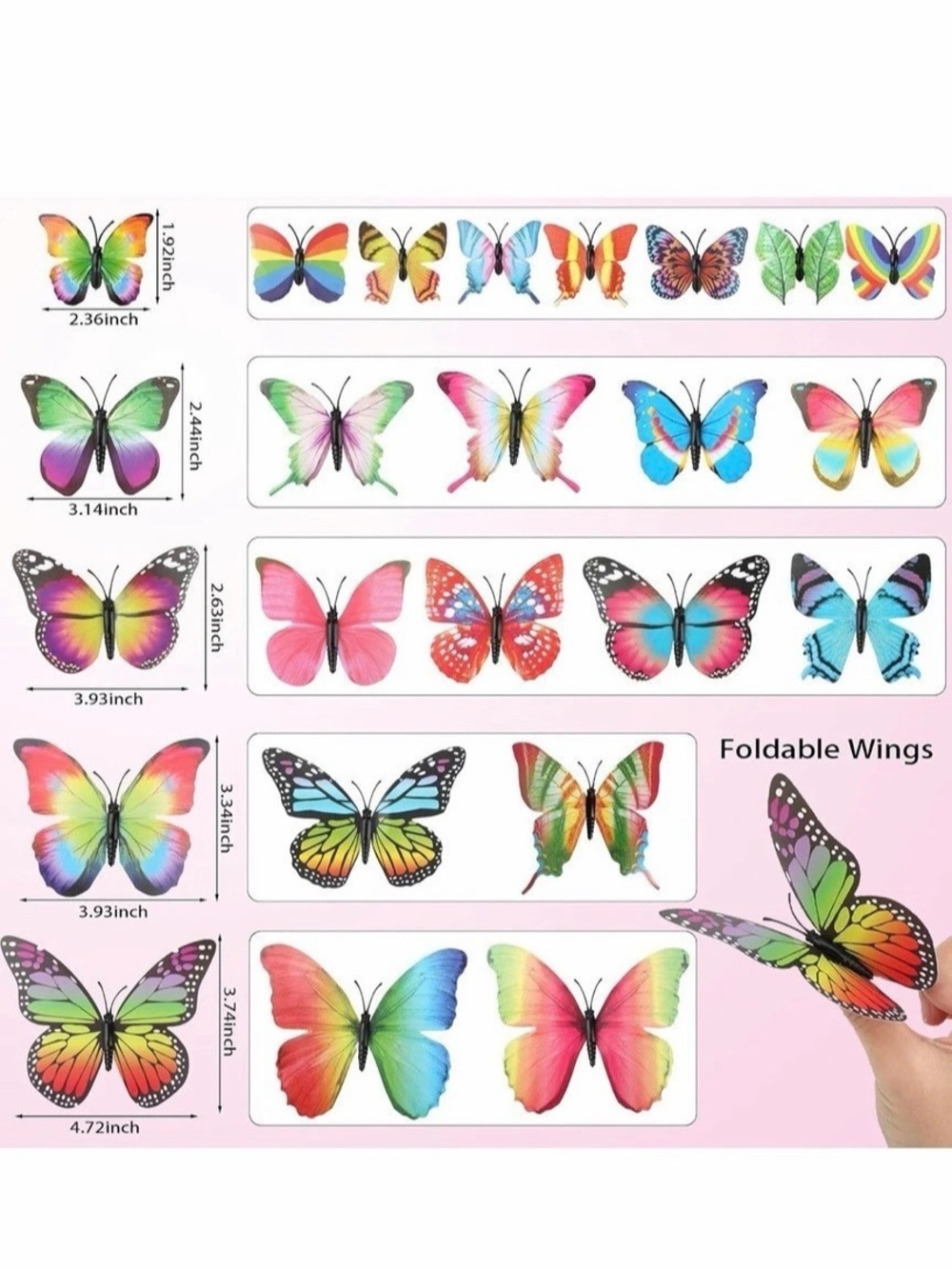 Multicolor Insect Toy Figures - Picture 3 of 7